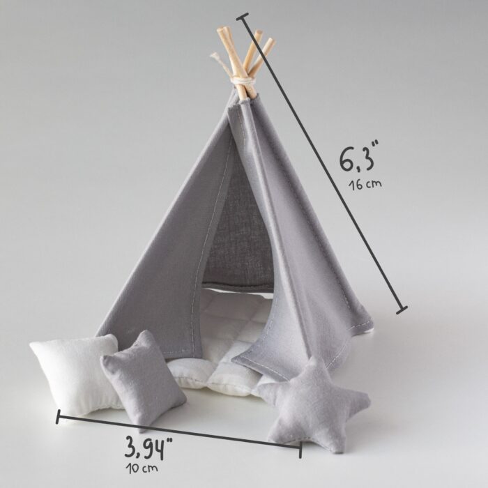 Tepee toy dimensions