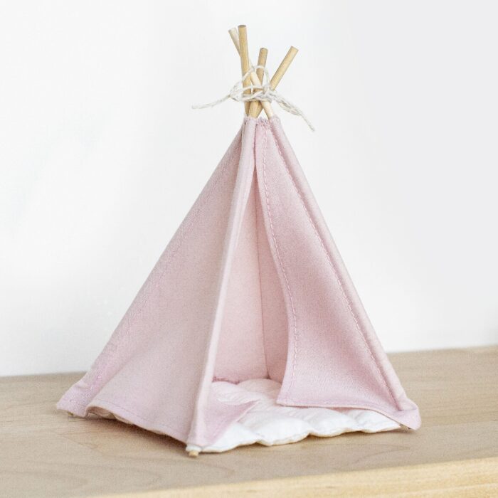 Pink tepee toy