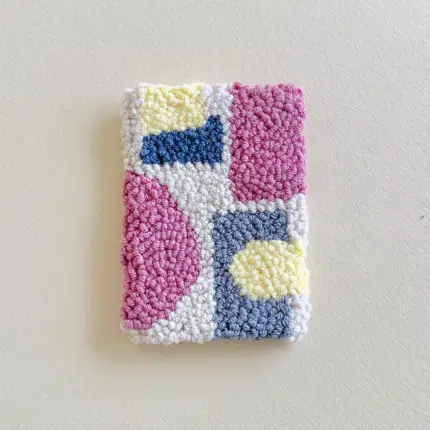 Miniature rug for a dollhouse. 1:12 scale